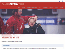 Tablet Screenshot of dannycleary.com